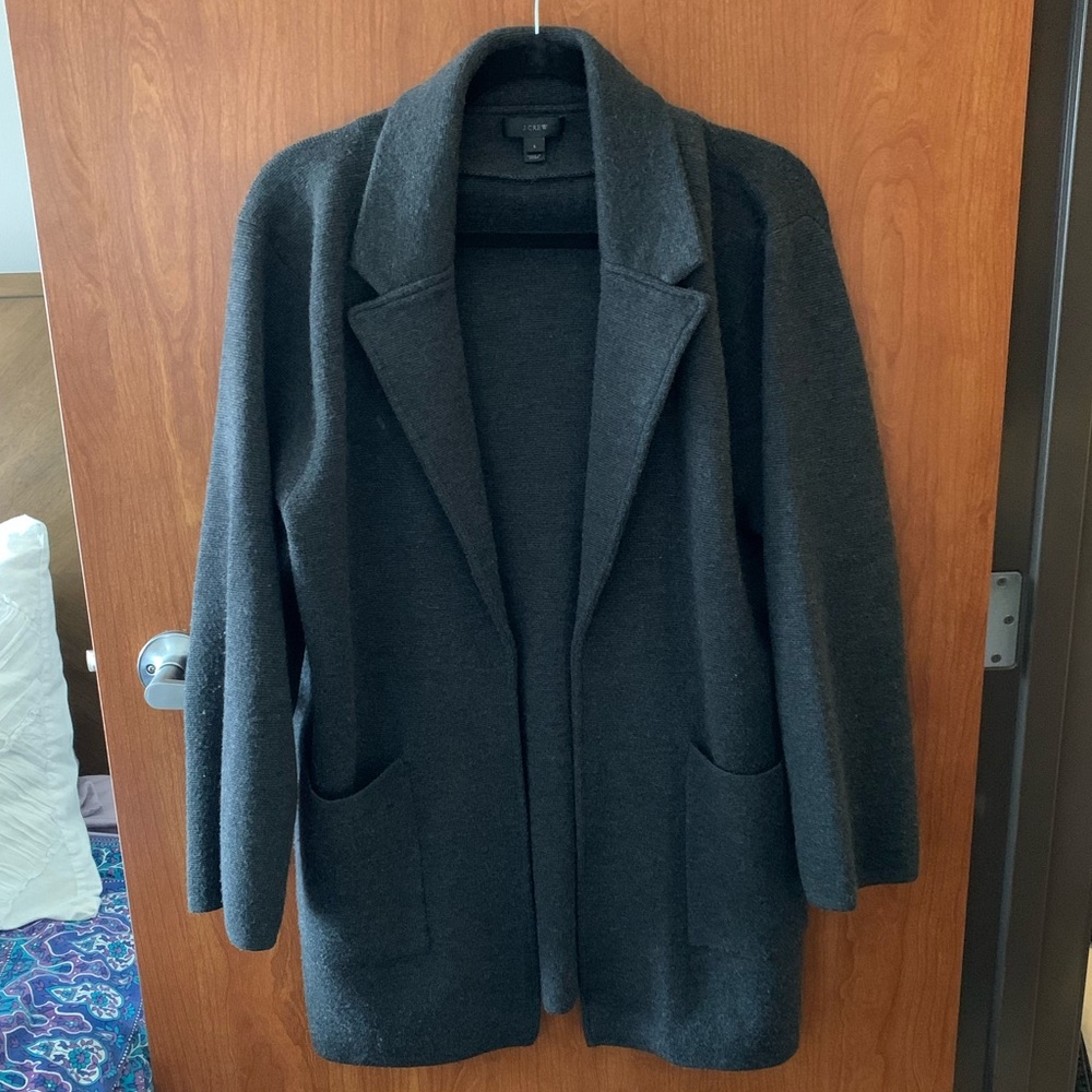 J. Crew 100% Merino wool blazer jacket